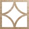 Ekena Millwork Statesman Wood Fretwork Pierced Ceiling Medallion, Red Oak, 24"OD x 15 3/8"ID x 3/8"T CMWP24X24X0375STRO - alternate 1